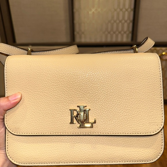 Ralph Lauren Sophee Small Leather Convertible Bag - Picture 2 of 8